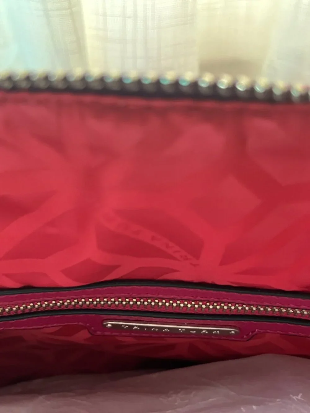 NEW Trina Turk Floral Satchel - Purple/Pink